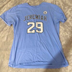 Light Blue Jeremiah 29:11 Shirt (Large)
